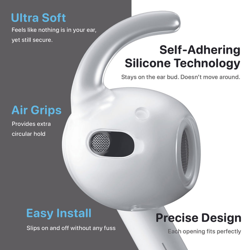AirFoams Pro Ear Hooks V2.0 - CharJenPro