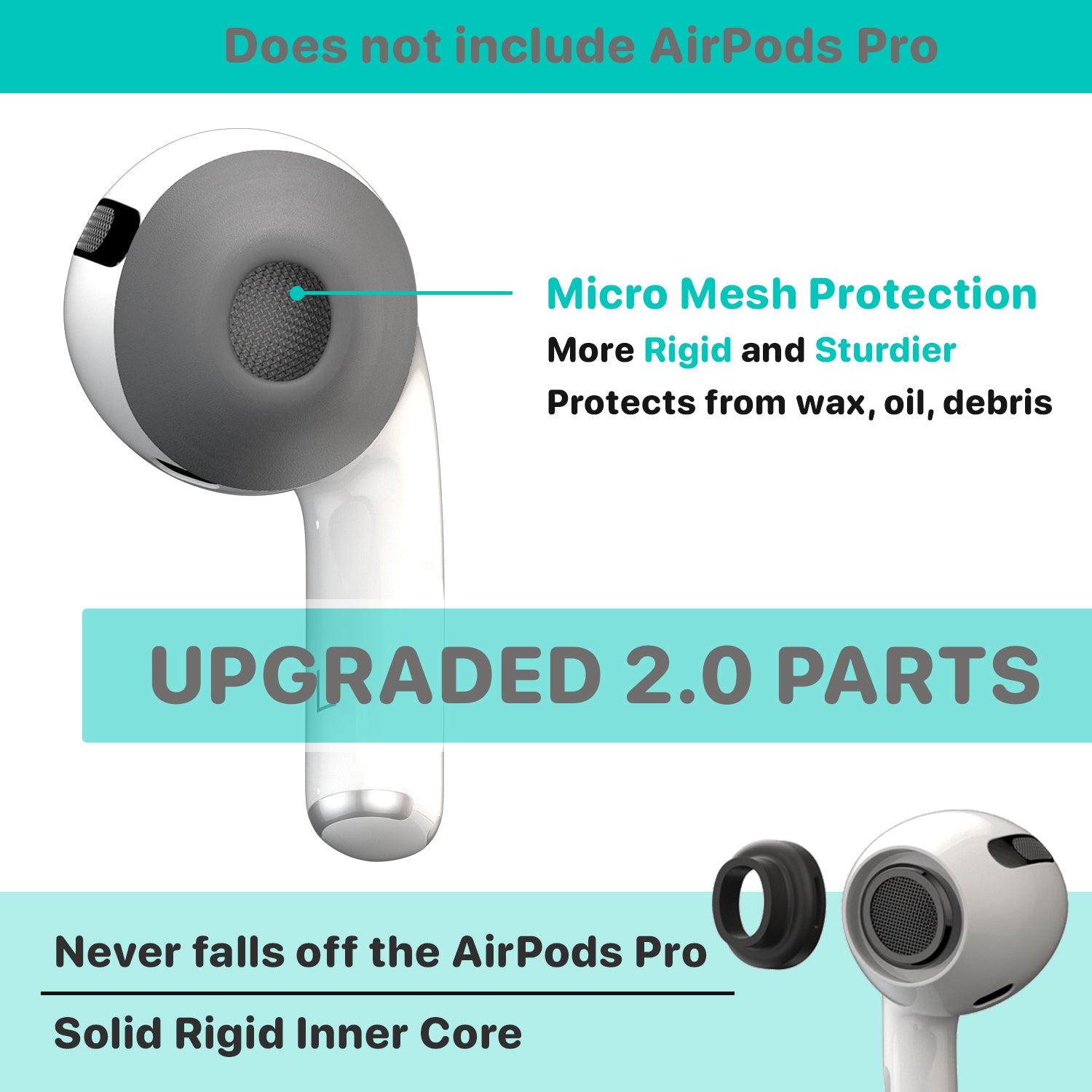 AirFoams Pro Form Fit Ear Tips - CharJenPro