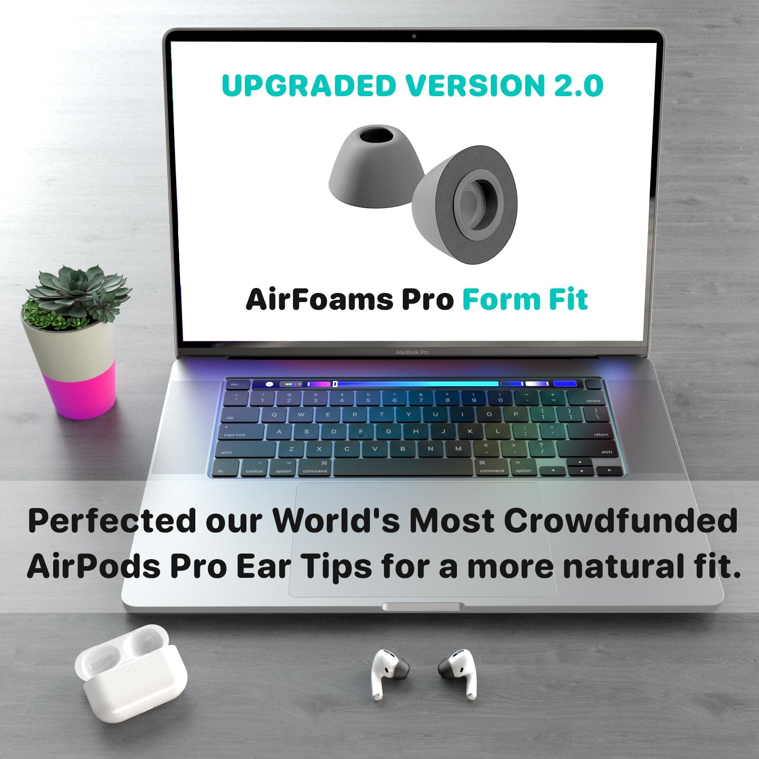 AirFoams Pro Form Fit Ear Tips - CharJenPro