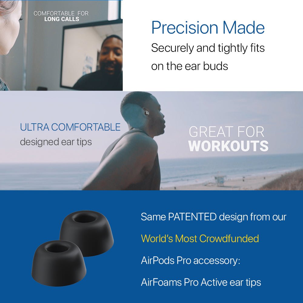 AirFoams Pro Universal Ear Tips - CharJenPro