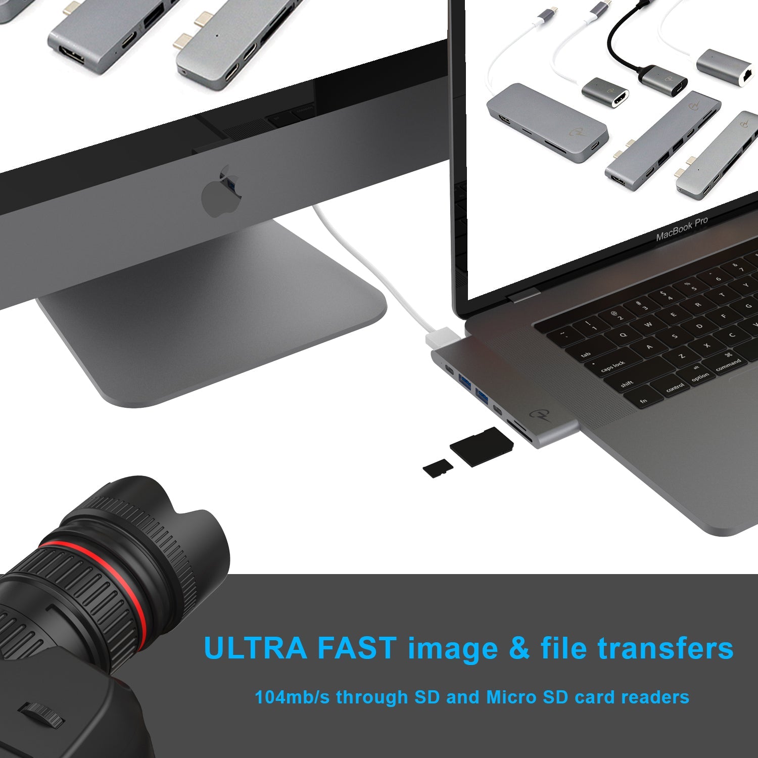 MacBar – USB-C Multiport Adapter for MacBook