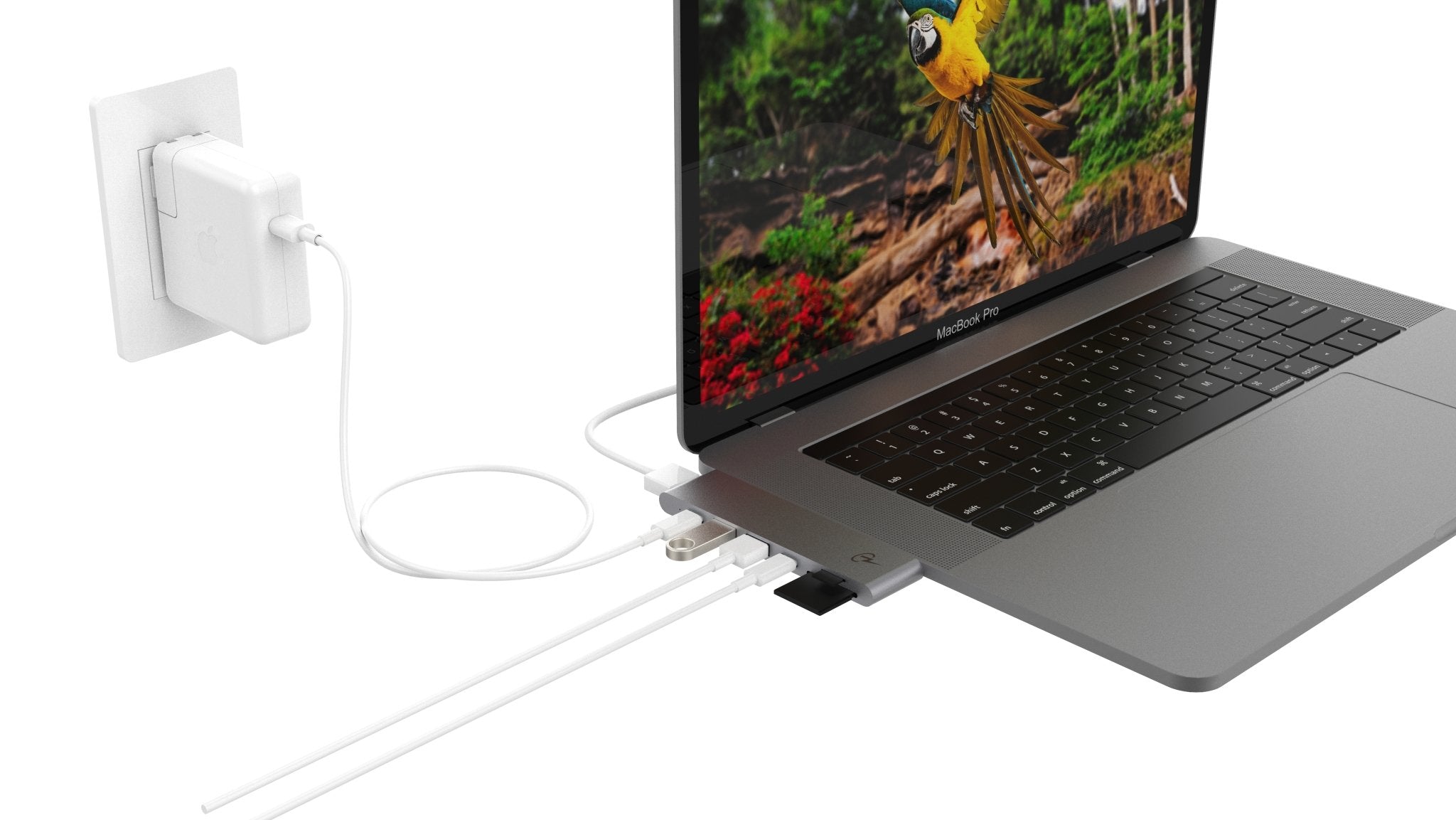 MacBar Multiport USB-C Adapter for MacBook Pro/Air