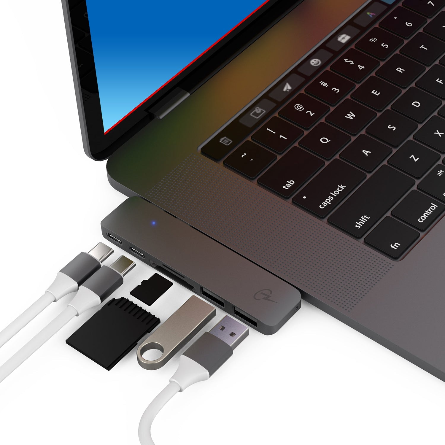 USB-C Hub for MacBook (5K, 100W, SD) – Ultra Compact