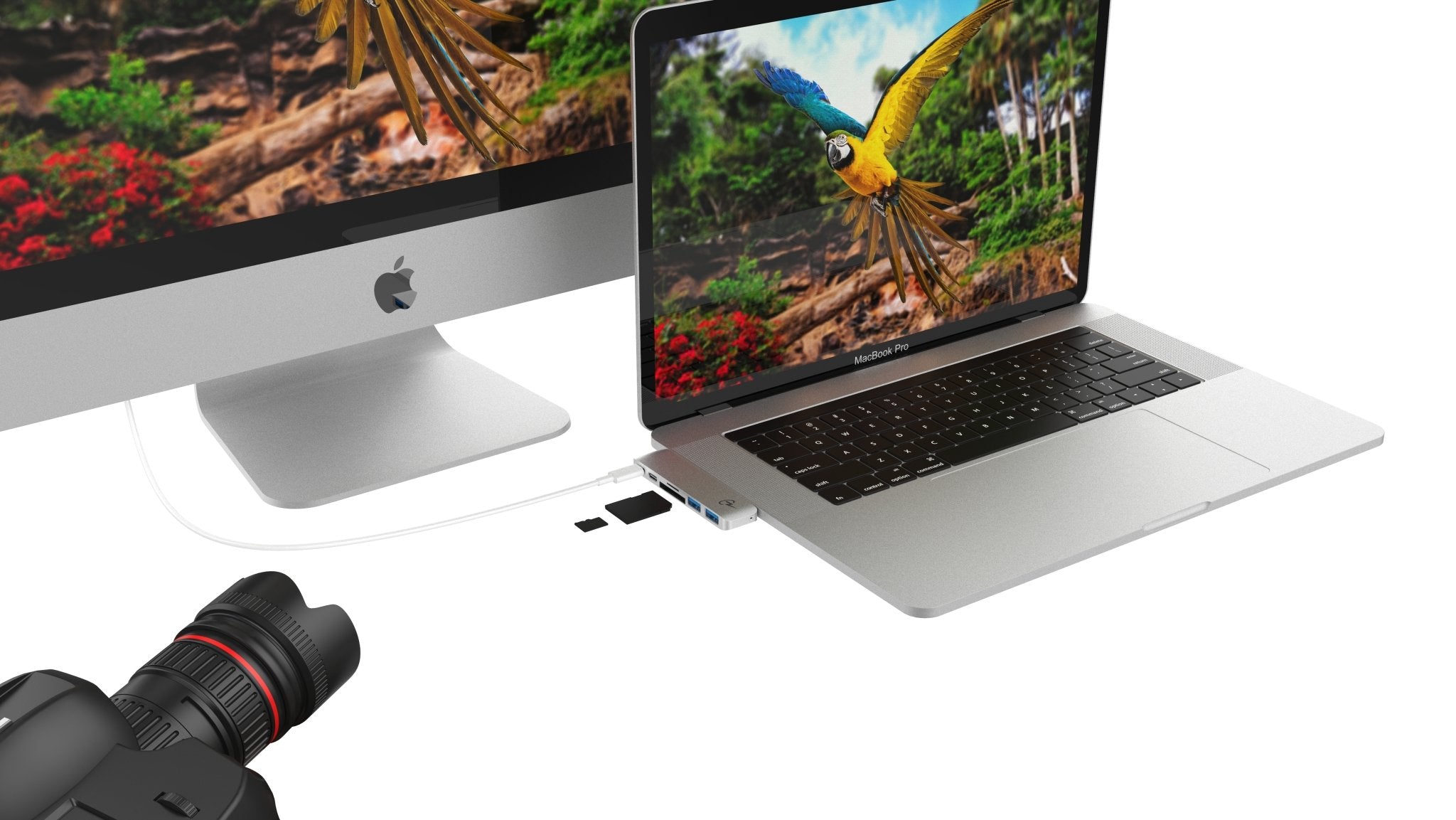 USB-C Multiport Hub for MacBook – 5K, 100W PD, SD