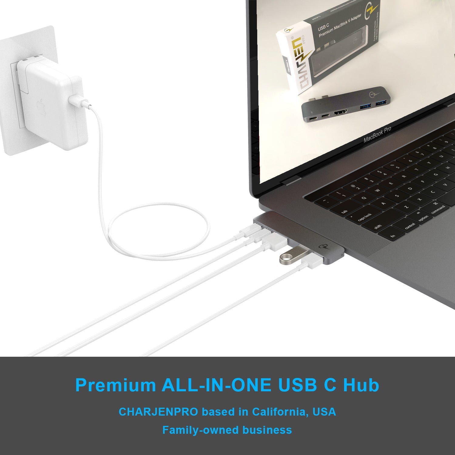 MacStick V Multiport USB-C Adapter for MacBook