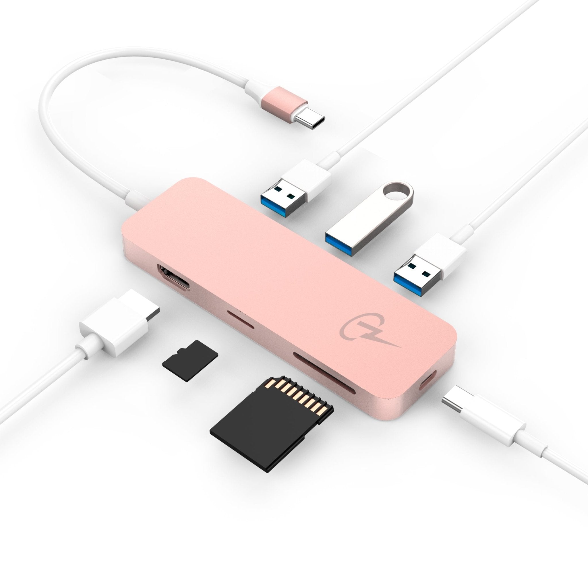 Premium Hub – Universal USB-C Hub for Mac, iPad, PC