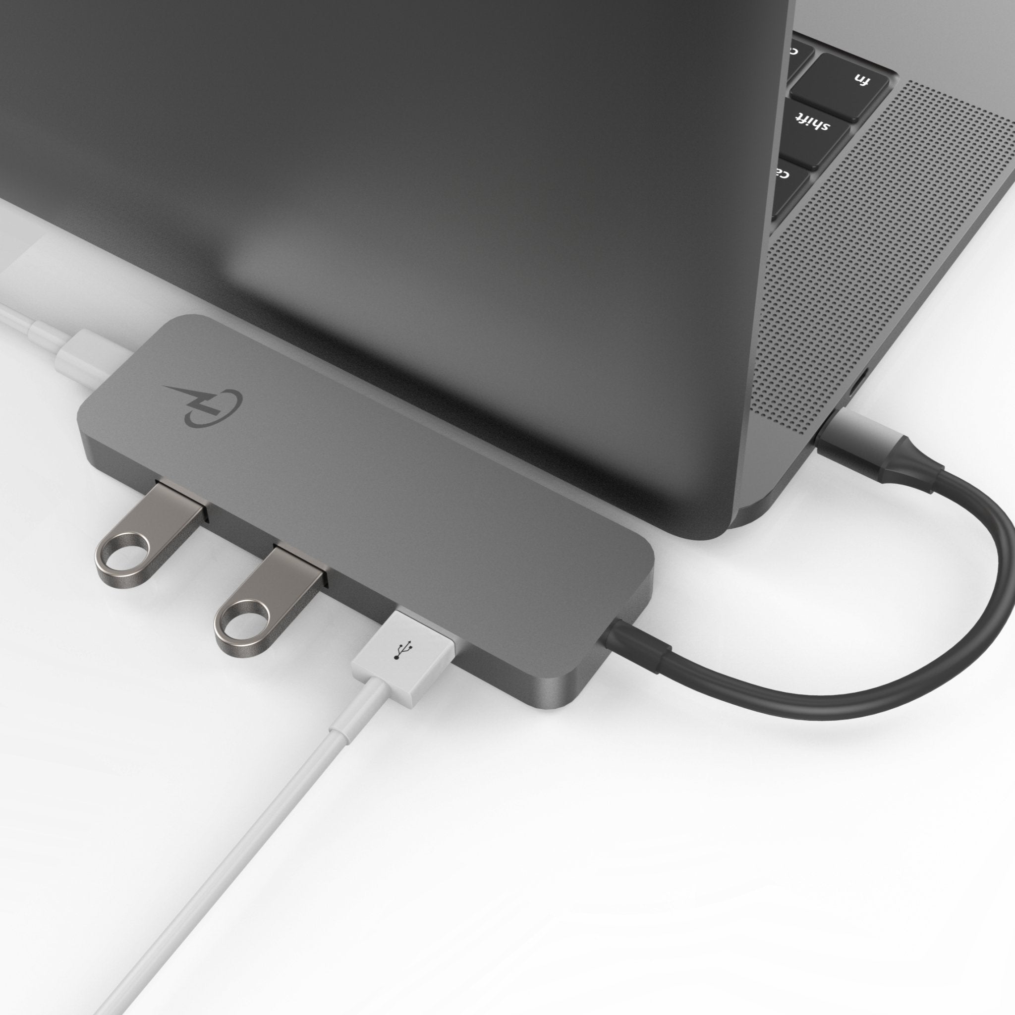 Premium Hub USB-C Adapter (4K HDMI, USB 3.0, SD)