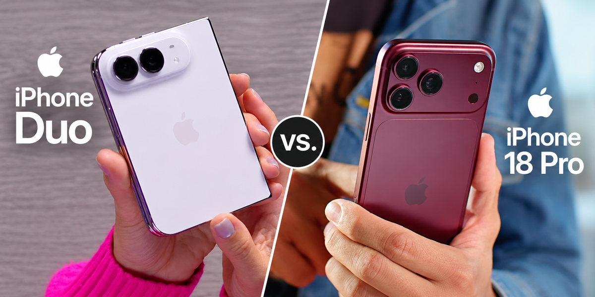 iPhone Duo vs iPhone 18 Pro