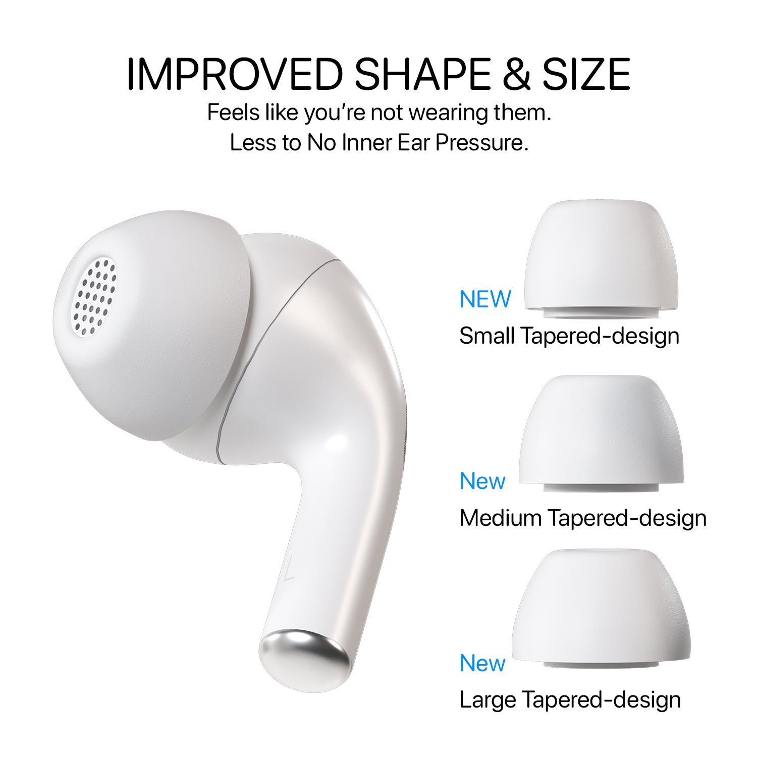 AirFoams Pro Active V30 Replacement Ear Tips for AirPods Pro 3 AirFoams Pro Active V30 Replacement Ear Tips for AirPods Pro 3