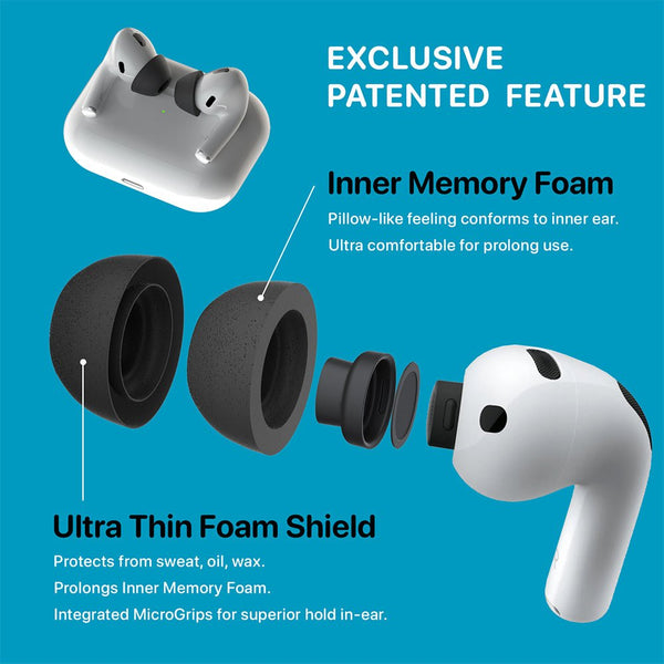 AirFoams Pro Ultimate V20.0 for AirPods Pro 3 (PREORDER) - CharJenPro