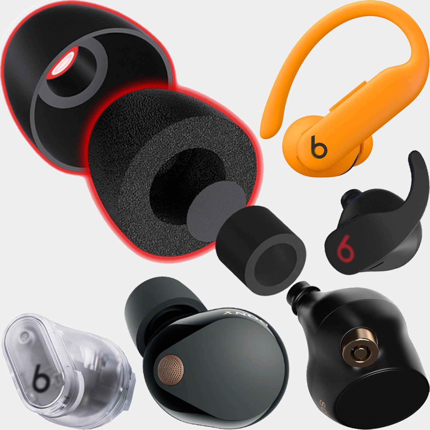 Ear Tips for Powerbeats Pro 2, Sony XM5, Beats Fit Pro