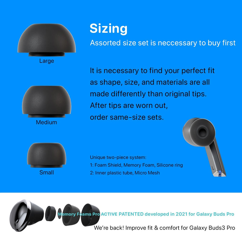 Silicone Ear Tips Galaxy Buds Plus Ear Fit Pairs Earbuds Wingtips
