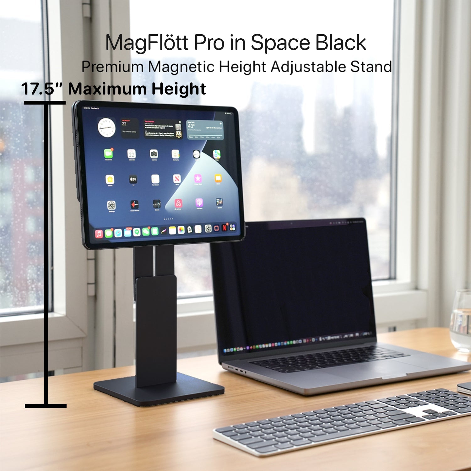 CharJenPro MagFlott iPad Pro用マグネットスタンド MagFlött Pro Magnetic iPad Stand (13