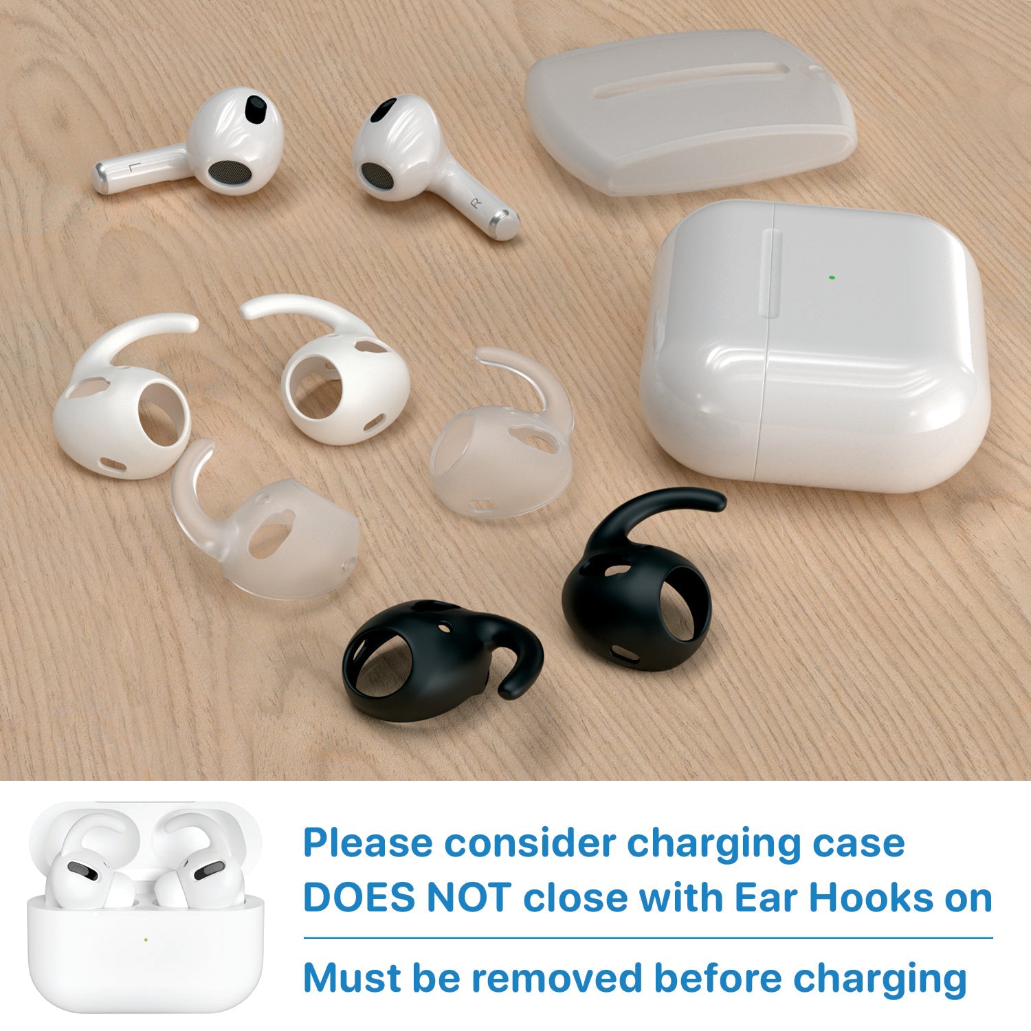 AirFoams Pro Ear Hooks V2.0 - CharJenPro