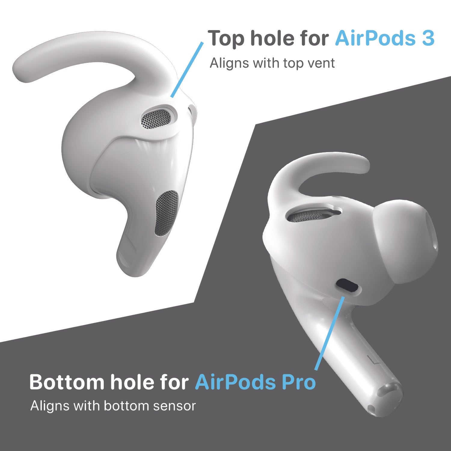 AirFoams Pro Ear Hooks V2.0 - CharJenPro