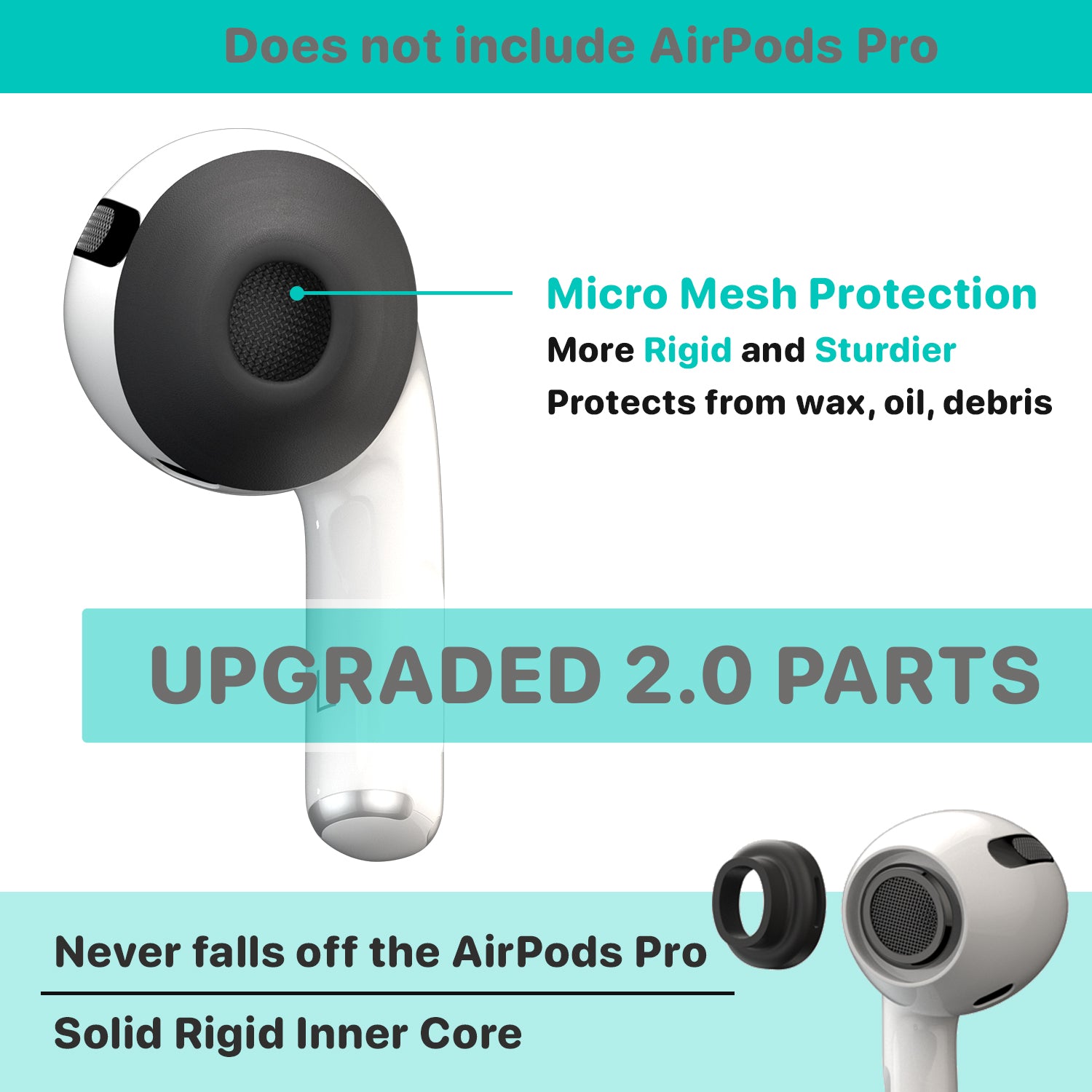 AirFoams Pro Form Fit Ear Tips - CharJenPro