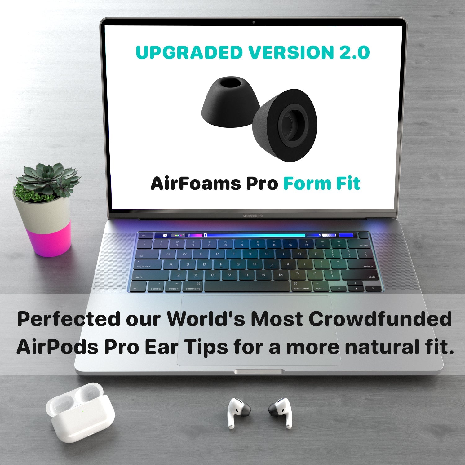 AirFoams Pro Form Fit Ear Tips - CharJenPro