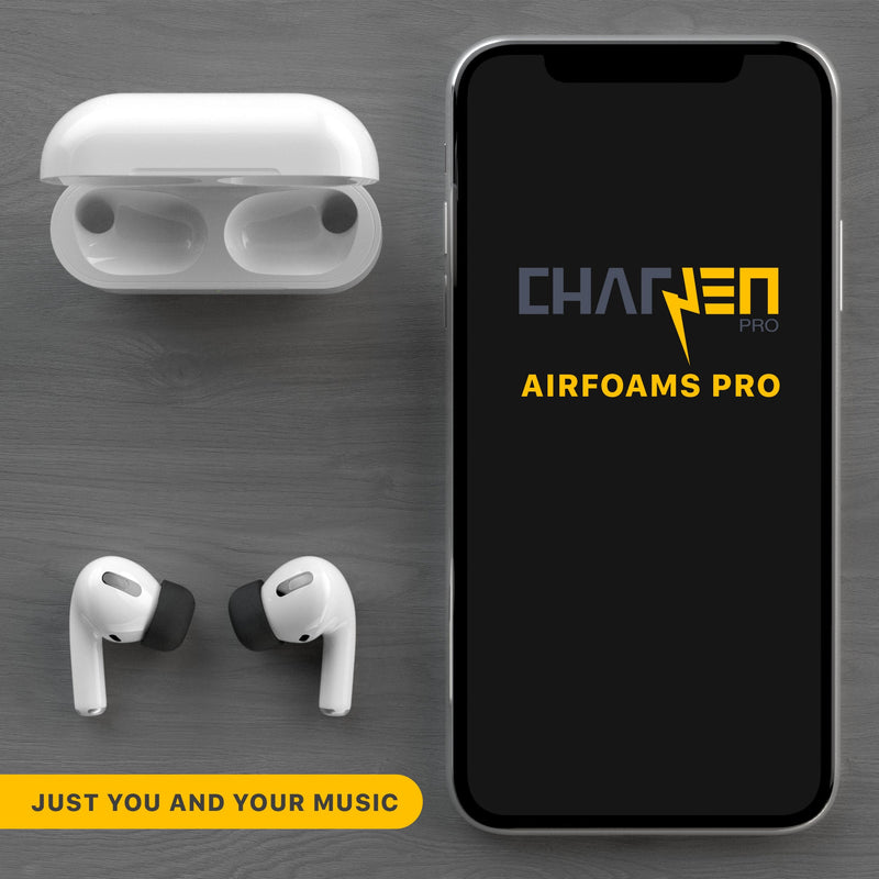AirFoams Pro Original Foam Ear Tips - CharJenPro