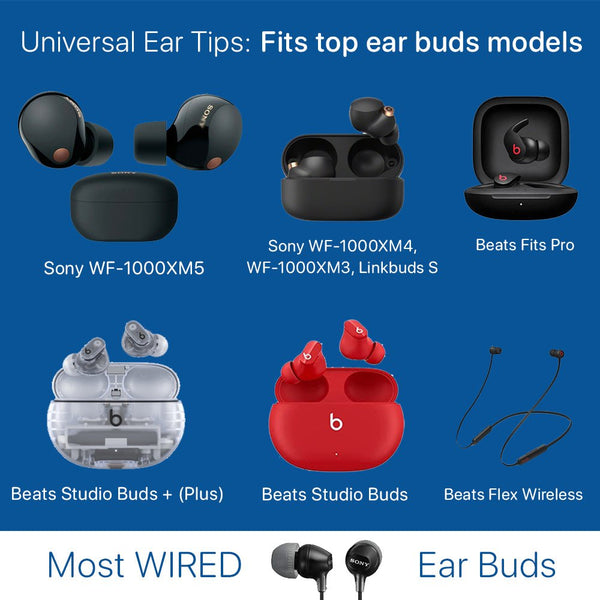 AirFoams Pro Universal Ear Tips - CharJenPro