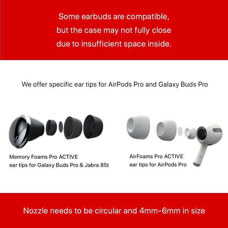 AirFoams Pro Universal Ear Tips - CharJenPro