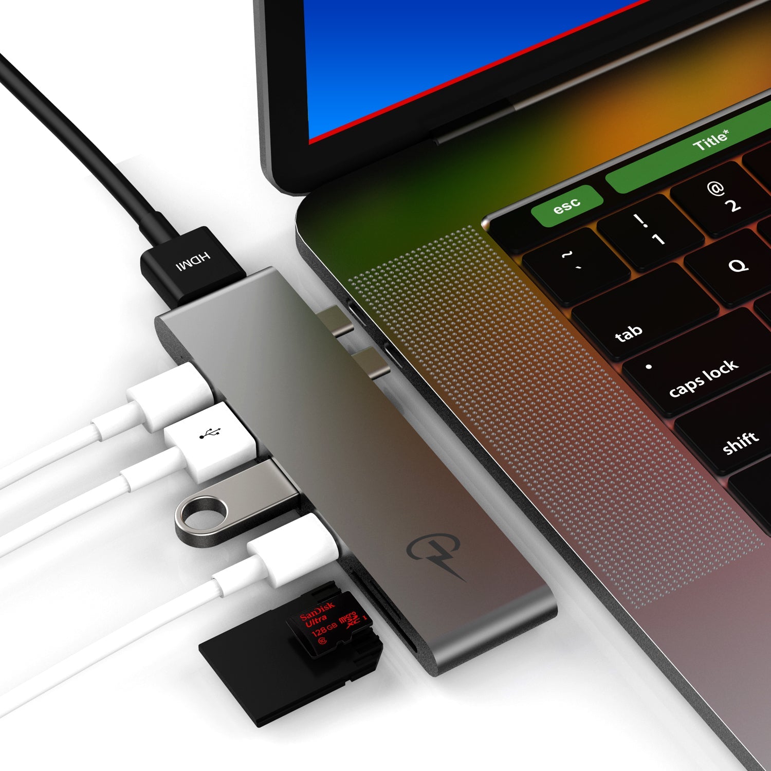 MacBar – USB-C Multiport Adapter for MacBook