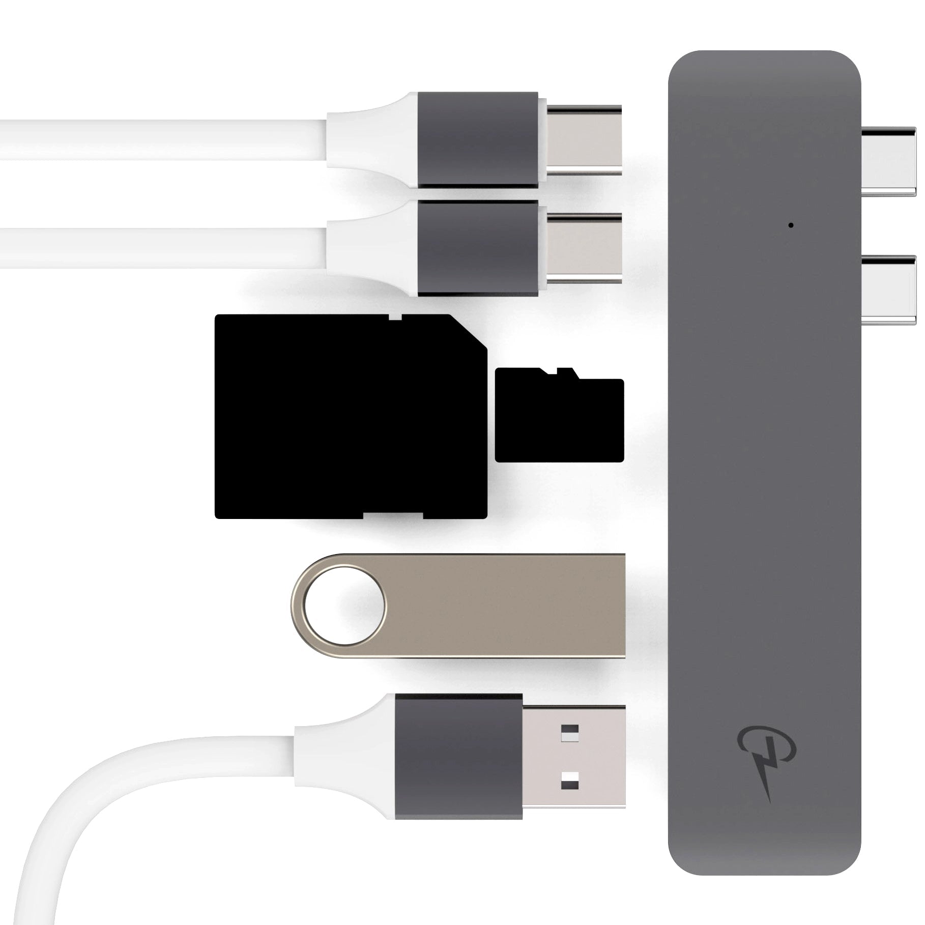 Compact USB-C Adapter for MacBook Pro/Air – 5K Output