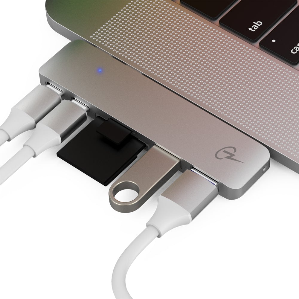 Compact USB-C Adapter for MacBook Pro/Air – 5K Output