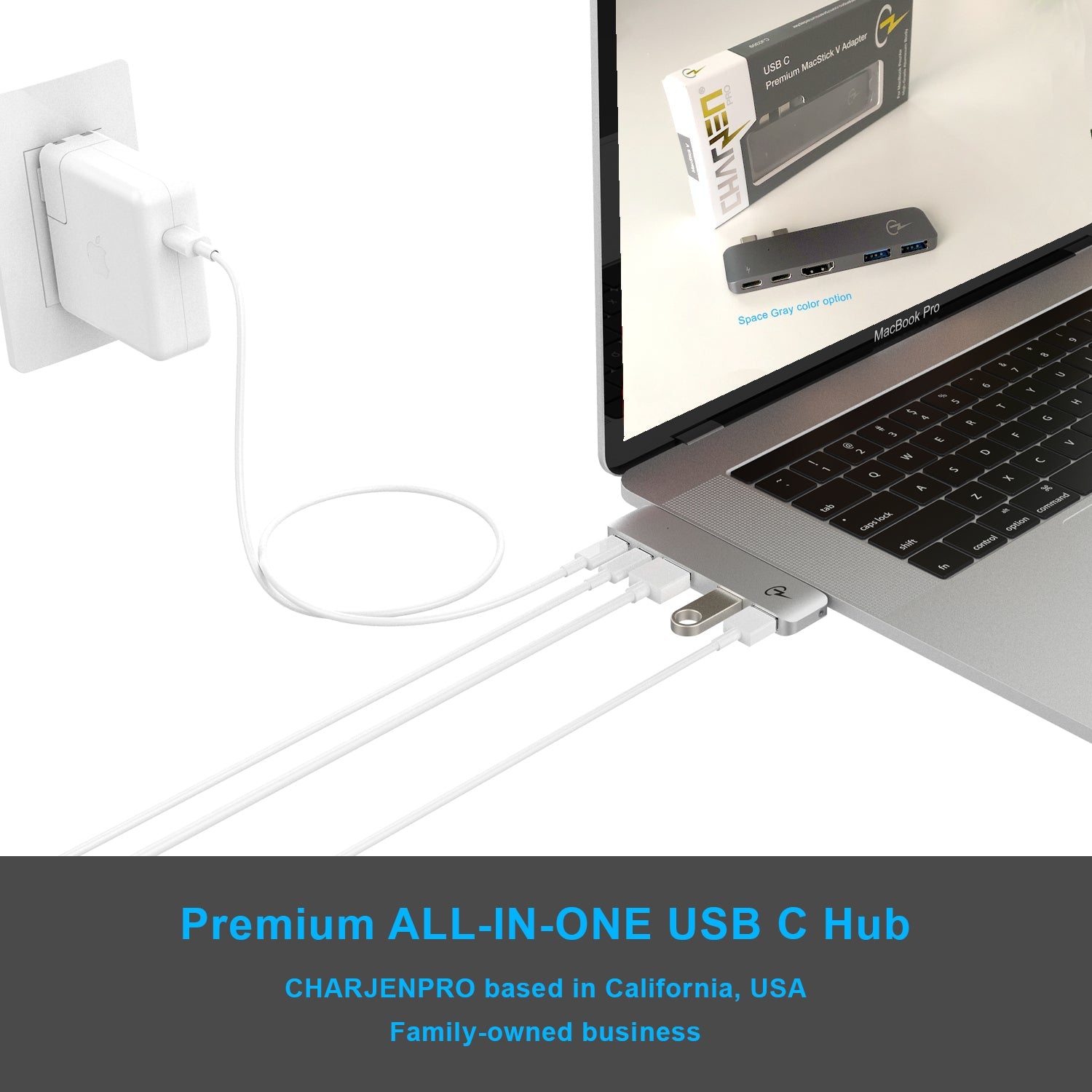 MacStick V Multiport USB-C Adapter for MacBook