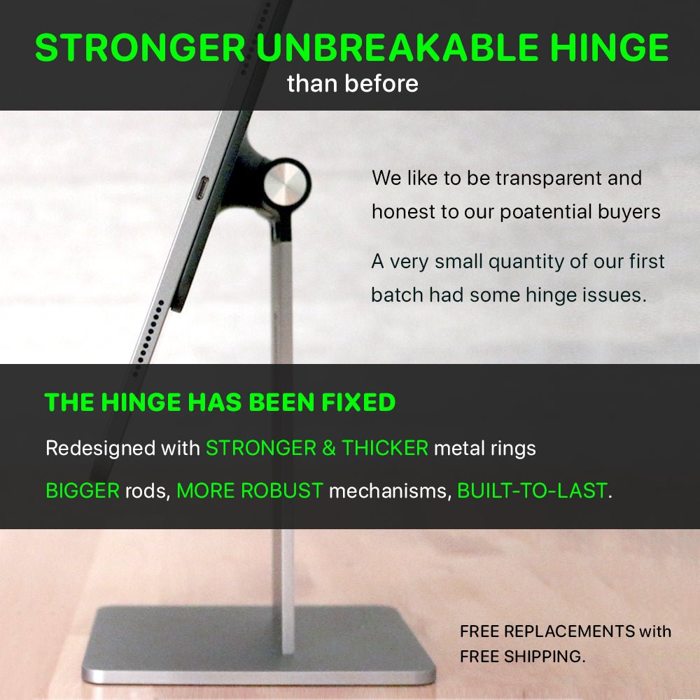 MagFlött – Minimal Magnetic iPad Stand