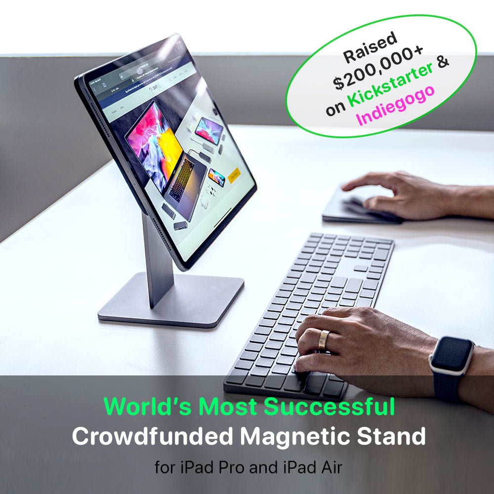 MagFlött – Minimal Magnetic iPad Stand