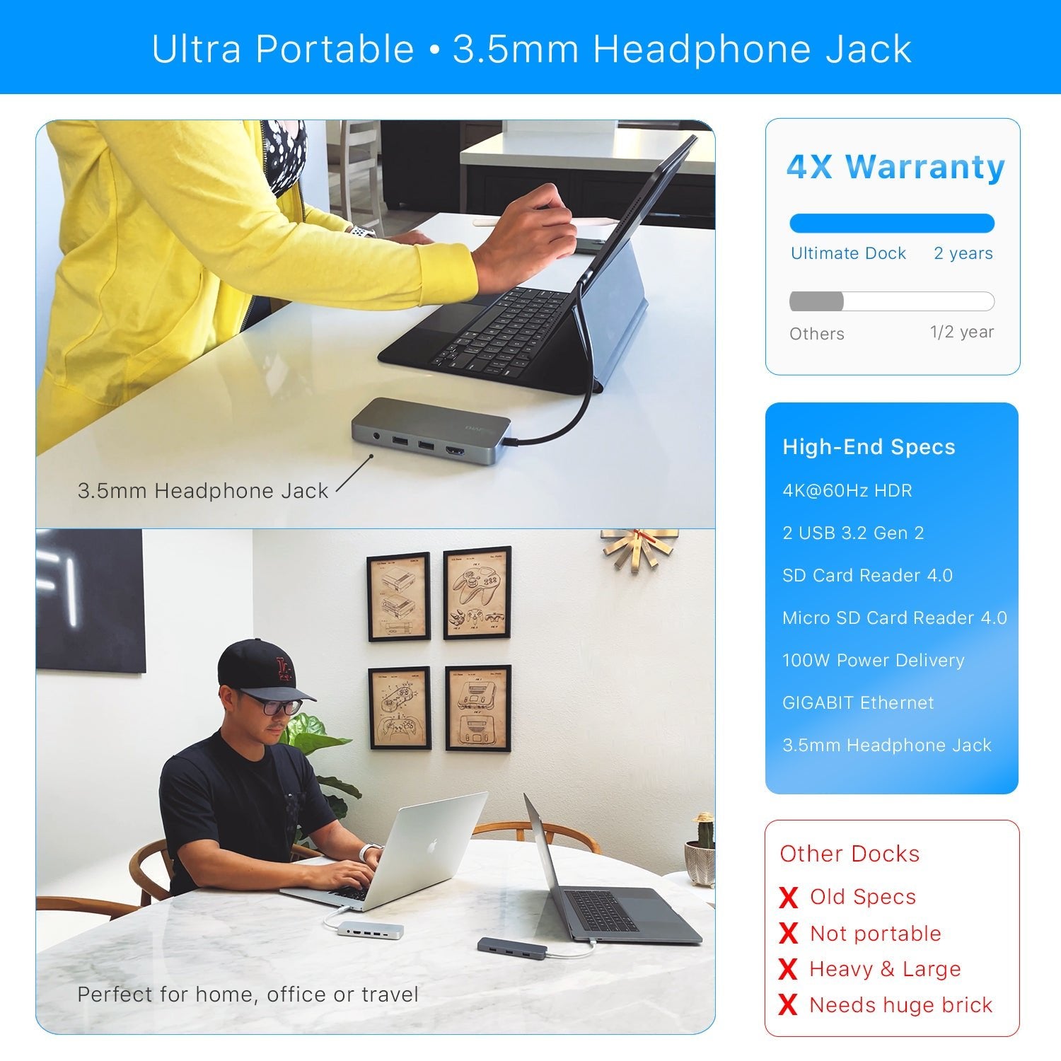 Ultimate Dock: USB C Dock Gen 2 - CharJenPro